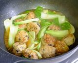 〈くらし薬膳〉黒きくらげ入り肉団子の旨煮作り方5写真