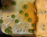 春の味！グリーンピースの厚焼き玉子🫛作り方4写真