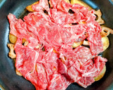 れんこんとさつまいもと牛肉の炒め物作り方4写真