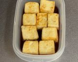 揚げ焼き豆腐の麺つゆ漬け!作り方9写真