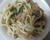 豚肉ぶっかけうどん作り方4写真