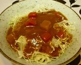 ミルフィーユ風☆手抜きカレー丼作り方3写真