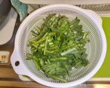 牡蠣と春菊と里芋の味噌グラタン作り方3写真