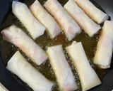 人参とツナマヨチーズの春巻き作り方4写真