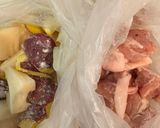 鶏肉と根菜のはちみつオイスター照り焼き作り方5写真