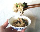 しじみ餅で作るおこわ作り方11写真