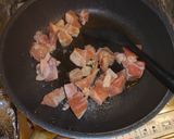蓮根と鶏肉とオクラの照り煮作り方4写真
