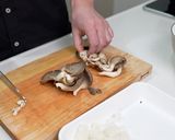 ひらたけと大根の和風リゾット作り方3写真