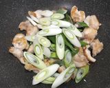 鶏もも肉と長ネギで簡単ワンパン塩炒め作り方4写真