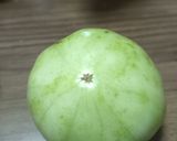 未完熟のトマトが落ちた!!!さて天ぷらにしよう作り方2写真