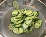 きゅうりとちくわの酢の物♪作り方1写真