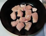 アスパラと鶏胸肉のごま油炒め作り方3写真