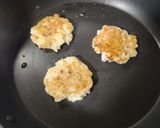たたき長芋のそば粉焼き作り方3写真