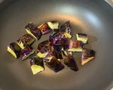 【簡単副菜】かぼちゃと茄子いんげんのごまだれ和え作り方4写真