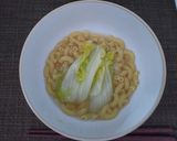 鶏ガラスープ風マカロニスープ作り方6写真