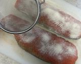 今更ながら♪ 基本の鮭のムニエル　きのこ添え作り方3写真