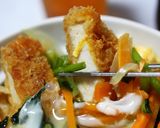野菜たっぷり沖縄カツ丼作り方18写真