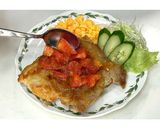 フレッシュトマトソースのチキンステーキ★作り方27写真