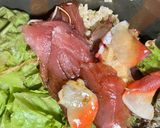 簡単　ハワイ丼　海鮮ポキ丼風作り方6写真