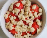 簡単♡いちごのココナッツクランブル作り方4写真