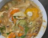 お一人様野菜たっぷり赤味噌レモン味親子丼作り方15写真
