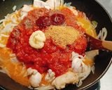 チキンのクリームトマトシチュー作り方3写真
