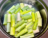 米と酒の蒸気で蒸す極上ネギご飯作り方2写真