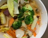 お一人様ピリ辛味噌味根菜たっぷり野菜炒め作り方18写真