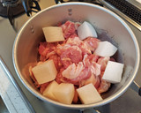 鶏と大根の煮物作り方1写真