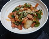 ナポリタン炒め作り方6写真