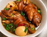 台湾風🇹🇼五香粉香るパイン豚足煮込み【猪脚飯】🍍🐖作り方5写真