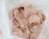 鶏むねで！ガーリック味噌マヨチキン作り方2写真