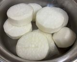 ふろふき大根の柚子味噌がけ♪作り方2写真