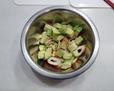 ちくわとアボカドの昆布茶合わせ作り方2写真