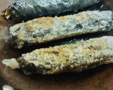 餅チーズ海苔のライスペーパー焼き作り方3写真