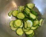 きゅうりとカニカマの酢の物作り方3写真