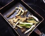 キノコとネギのさっと焼き作り方1写真