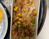 レンジさっぱり中華風梅照味オムライス弁当作り方8写真