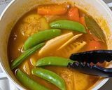 春野菜のスープカレー作り方5写真