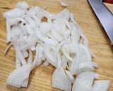 生ピーマンの鶏挽き肉載せ作り方3写真