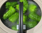 丸焼きピーマンのもずくのせ作り方1写真