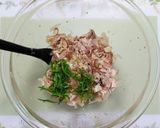 簡単今夜の夕飯！豚しゃぶ梅ぼしポン酢和え作り方9写真