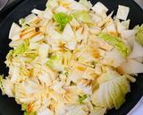 白菜たっぷり牛丼作り方3写真