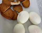 さつま揚げとたまごの煮物作り方1写真