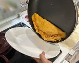 オムライスの巻き方作り方8写真