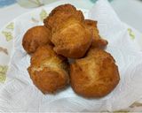 HKMで作る・きび砂糖のサーターアンダギー😋作り方4写真