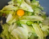 ソーセージとレタスの炒め煮作り方3写真