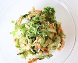 混ぜご飯【小松菜と油揚げの白だしご飯】作り方6写真