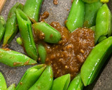 スナップエンドウと厚揚げのカレー炒め作り方6写真