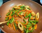ちくわ入りカレー風味炒め作り方5写真